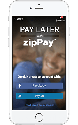 zipPay step 2